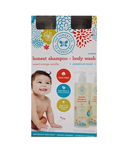 The Honest Company Baby Shampoo & Body Wash, 2 Count