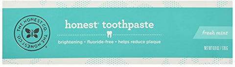 The Honest Company - Toothpaste Fresh Mint, 6 oz paste