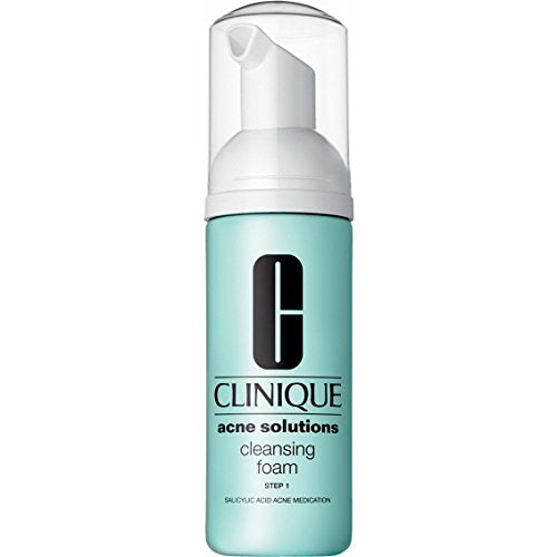 Clinique Acne Solutions Cleansing Foam , All Skin Types, 4.2 Ounce