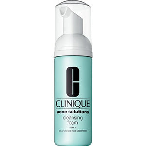 Clinique Acne Solutions Cleansing Foam , All Skin Types, 4.2 Ounce