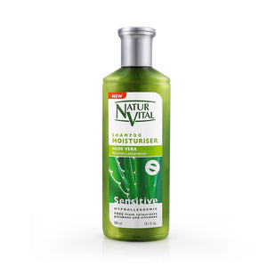 Naturvital Sensitive Moisturising Shampoo Aloe Vera 300ml