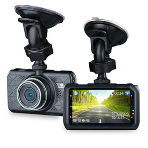 Z-Edge Z3 3-Inch 2K Ultra Full HD Car DVR with G-sensor, WDR, Ambarella Chip and 32GB Card