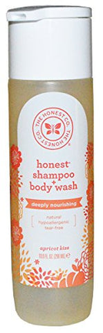 The Honest Company Apricot Kiss Shampoo Body Wash and Conditioner Set of 2