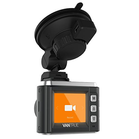 Vantrue Dash Cam Car Dashboard Camera - N1 Full HD 1080P +HDR 1.5 Inch LCD Small Car Dashboard DVR Video Recorder Camera with Parking Monitor, G-Sensor, Super Night Vision & Wide Viewing Angle