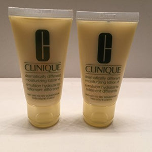 Clinique Dramatically Different Moisturizing Lotion Set of Two 1 Oz =2 Oz