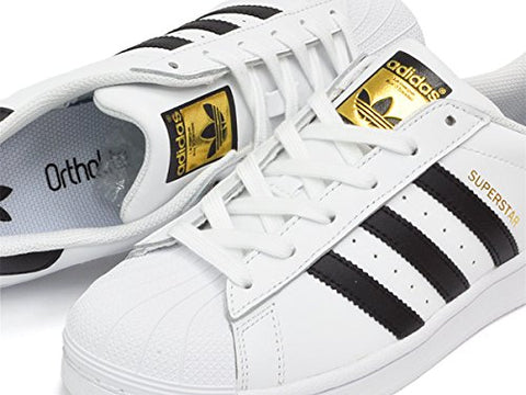 (アディダス) adidas SUPERSTAR J [スーパースター ジュニア] FTWWHT / CBLACK / FTWWHT c77154 23.5(5)JrUS [並行輸入品]