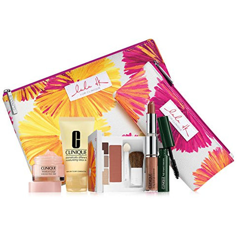 Clinique Spring 7 Pcs Skinecare Makeup Gift Set Macy's Exclusive Cosmetic Bag