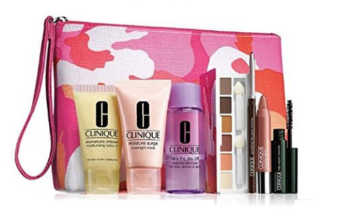 Clinique 2015 Fall 8 Pcs Spring Skin Care & Makeup Gift Set (A $85 Value)