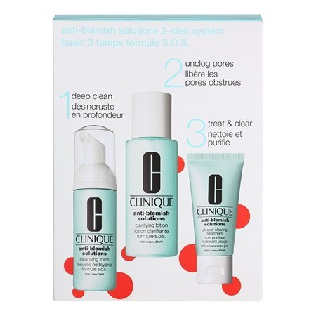 Clinique 3 Piece Anti-Blemish Solutions 3-Step System Kit