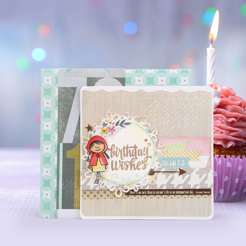 Hand-crafted Birthday Card - CZ009