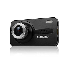 KDLINKS X1 Full-HD 1920*1080 165 Wide Angle Car Dashboard Camcorder with GPS, G-Sensor & WDR Superior Night Mode