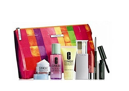 Clinique 8 Pieces Makeup & Skincare Gift Set 2015 Spring